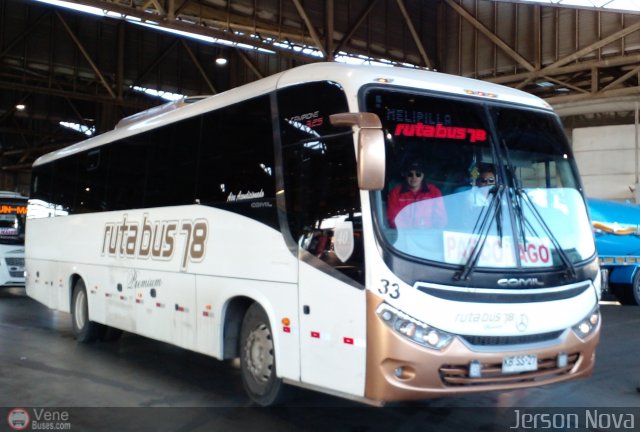 Buses Ruta Bus 78 033 por Jerson Nova