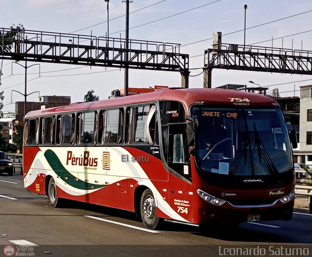 Empresa de Transporte Per� Bus S.A. 754 por Leonardo Saturno