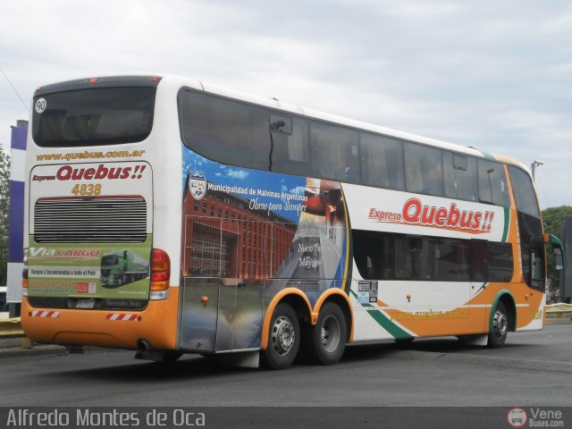 Va TAC - Expreso Quebus!! 4838 por Alfredo Montes de Oca