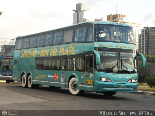 San Juan - Mar del Plata S.A. 104 por Alfredo Montes de Oca