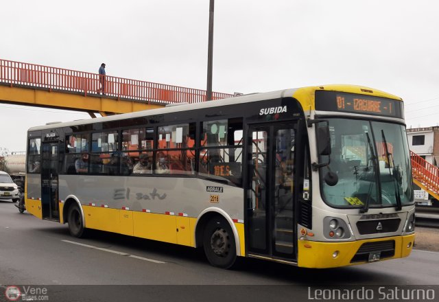 Per Bus Internacional - Corredor Amarillo 2018 por Leonardo Saturno