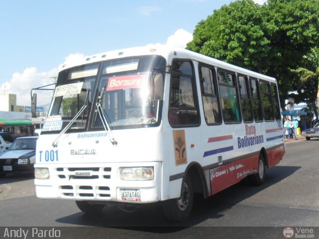 YA - Ruta Social Bolivariana de Yaracuy T-001 por Andy Pardo