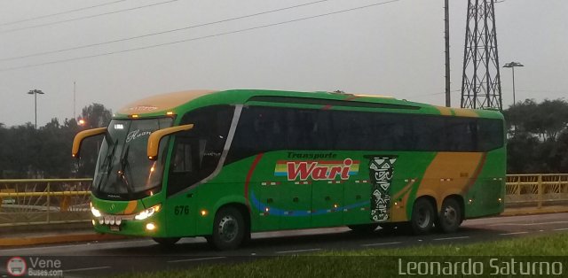 Transporte Wari 676 por Leonardo Saturno