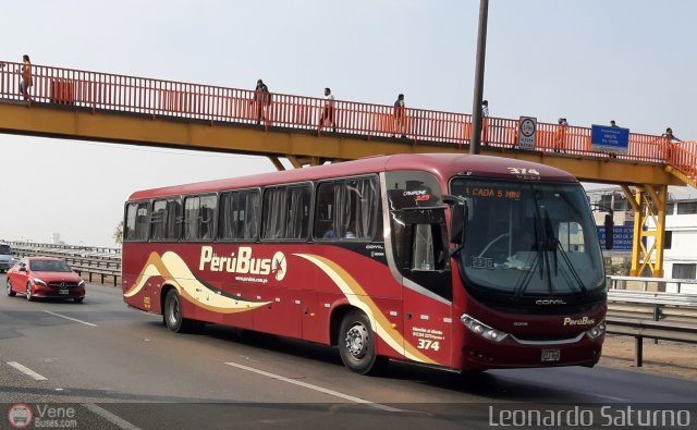 Empresa de Transporte Per� Bus S.A. 374 por Leonardo Saturno
