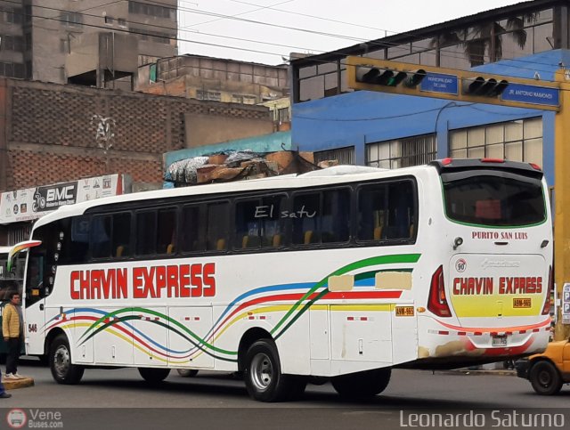 Chavin Express 546 por Leonardo Saturno