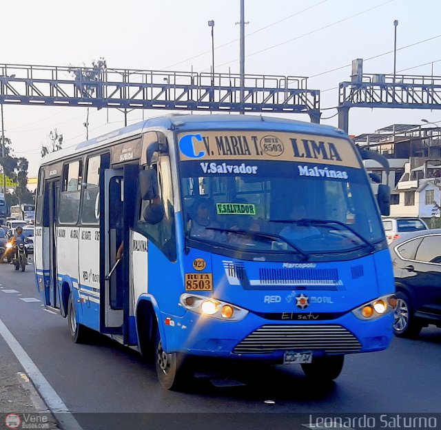 Red Lima M�vil S.A. 923 por Leonardo Saturno