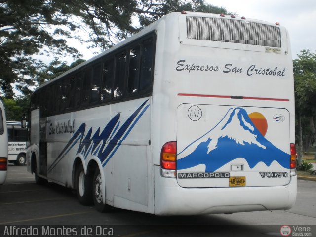 Expresos San Crist�bal 047 por Alfredo Montes de Oca