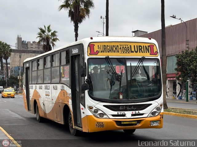 E.T. Urbano L�nea 4 S.A. 074 por Leonardo Saturno