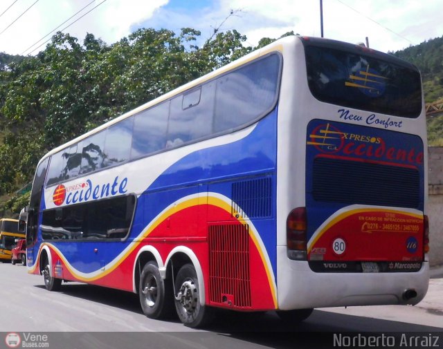 Expresos Occidente 116 por Waldir Mata