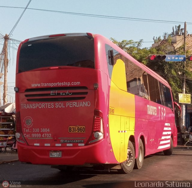 Transportes TSP - Sol Peruano 960 por Leonardo Saturno