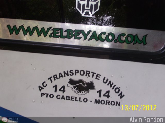 A.C. Transporte Unin 14 por Alvin Rondn