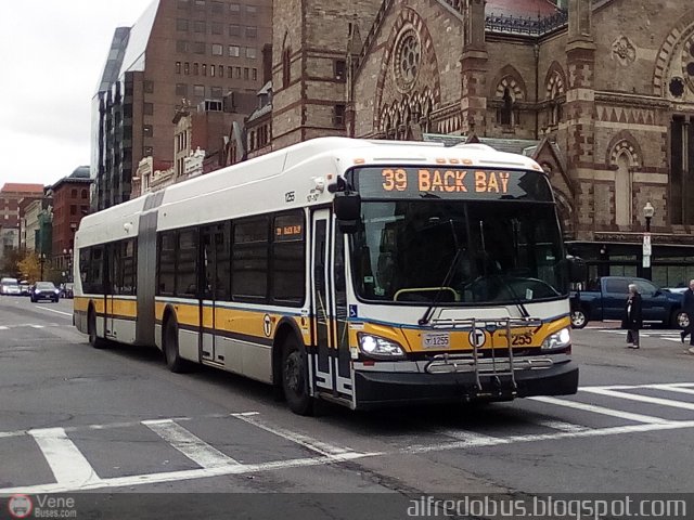 MBTA - Massachusets Bay Transportation Authority 1255 por Alfredo Montes de Oca