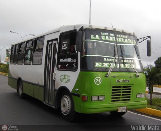 Coop. de Transporte La Candelaria 21 por Waldir Mata