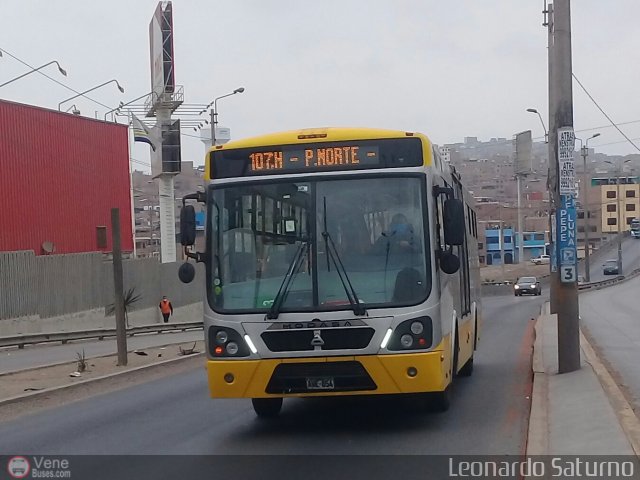 Per Bus Internacional - Corredor Amarillo 107 por Leonardo Saturno