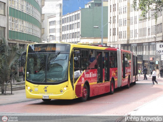 TransMilenio N100 por Pablo Acevedo