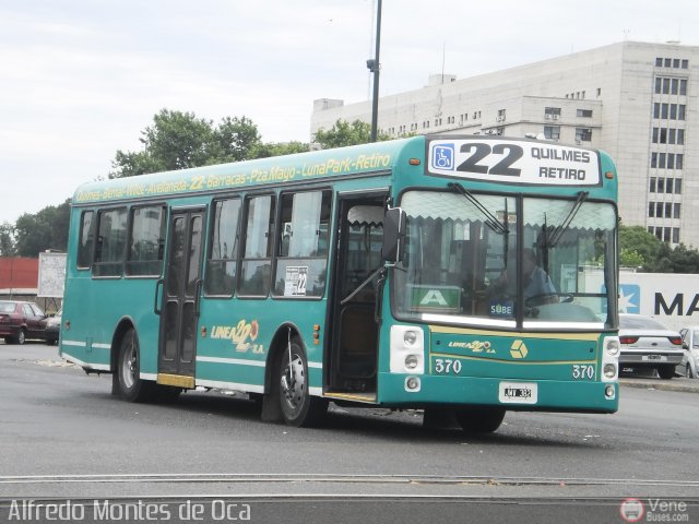 Lnea 22 S.A. 370 por Alfredo Montes de Oca