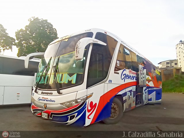 Transporte Nueva Generaci�n 0074 por Jos�as Calzadilla