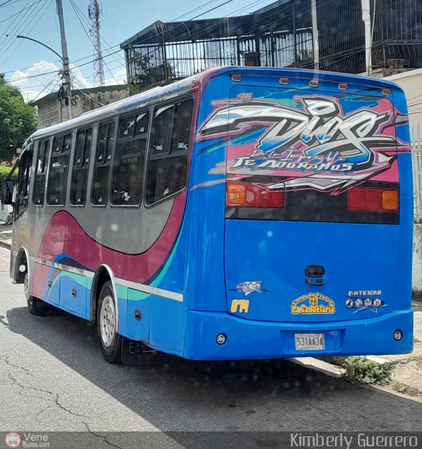 Coop. de Transporte La Candelaria 74 por Kimberly Guerrero