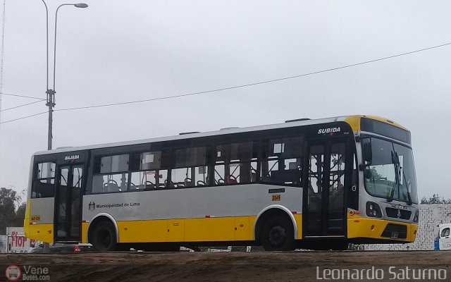 Per Bus Internacional - Corredor Amarillo 2049 por Leonardo Saturno