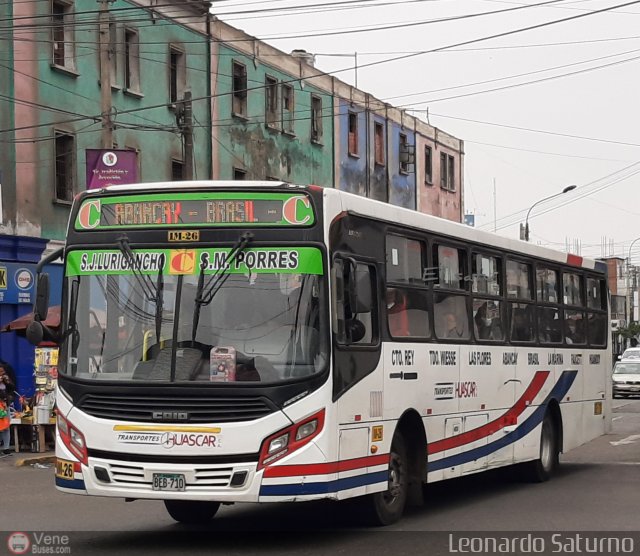 Transportes Huscar S.A. 710 por Leonardo Saturno