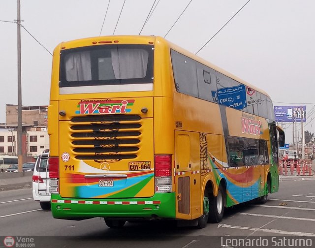 Transporte Wari 711 por Leonardo Saturno