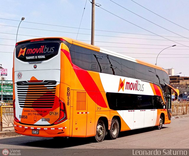 Mvilbus BM58 por Leonardo Saturno
