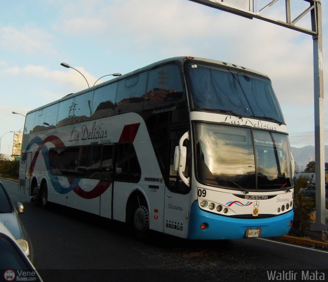 Transporte Las Delicias C.A. E-09 por Waldir Mata