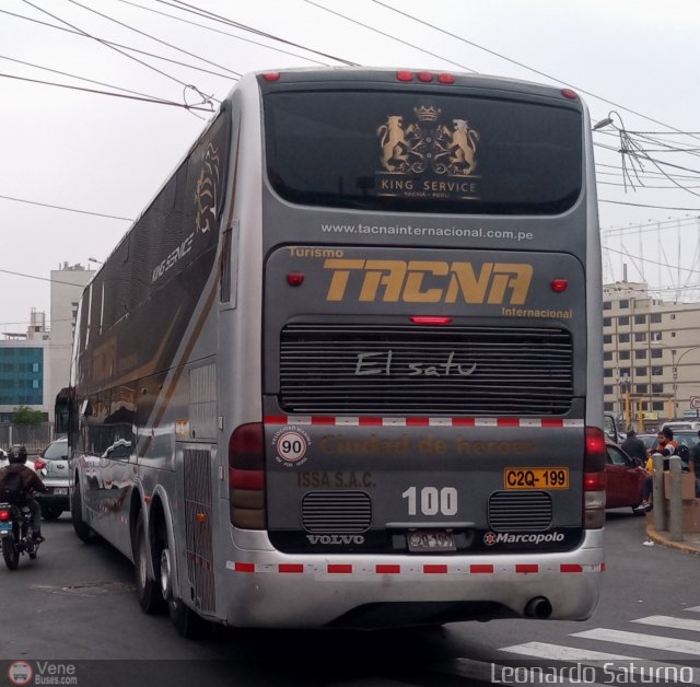 Turismo Tacna Internacional 100 por Leonardo Saturno