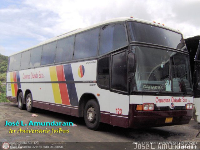 Cruceros Oriente Sur 123 por Alvin Rondn