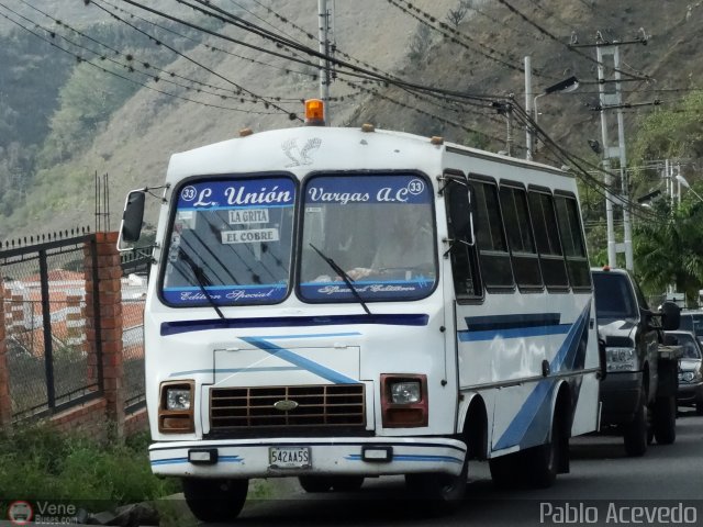 Lnea Unin Vargas 33 por Pablo Acevedo