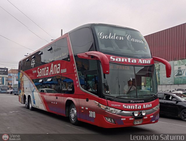 Turismo Santa Ana 3010 por Leonardo Saturno