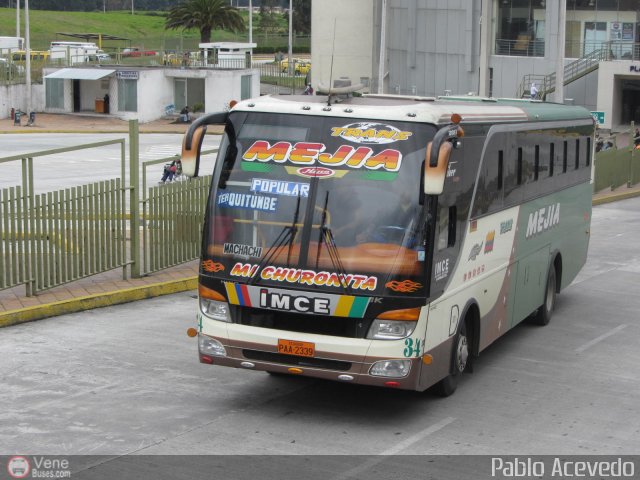 Transporte Meja 34 por Pablo Acevedo