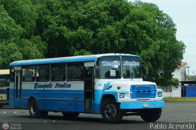 Transporte Frontera 29 por Pablo Acevedo