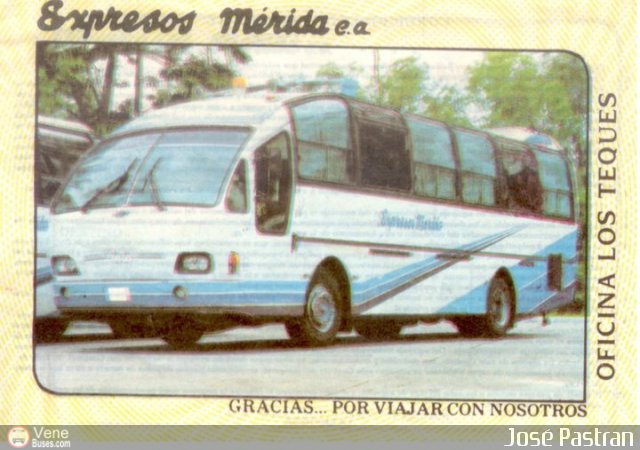 Pasajes Tickets y Boletos Expresos Merida Boleto 08 por Jos Pastran