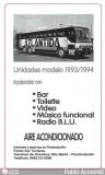 Pasajes Tickets y Boletos PTB-01 Mercedes-Benz Integral O-371RSD Mercedes-Benz O-371RSD