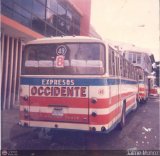 Expresos Occidente 049 Magirus Deutz TR 120 Deutz F8L 413 V8