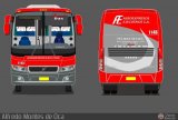 Diseos Dibujos y Capturas AE-1145 Volvo 9700 Luxury Volvo PX D13C 460 I-Shift