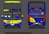 Diseos Dibujos y Capturas LL-524 Busscar Panormico DD 2009 Volvo B12R