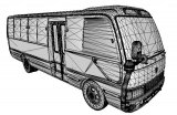 Diseos Dibujos y Capturas Coaster Xd Toyota Coaster Toyota Dyna
